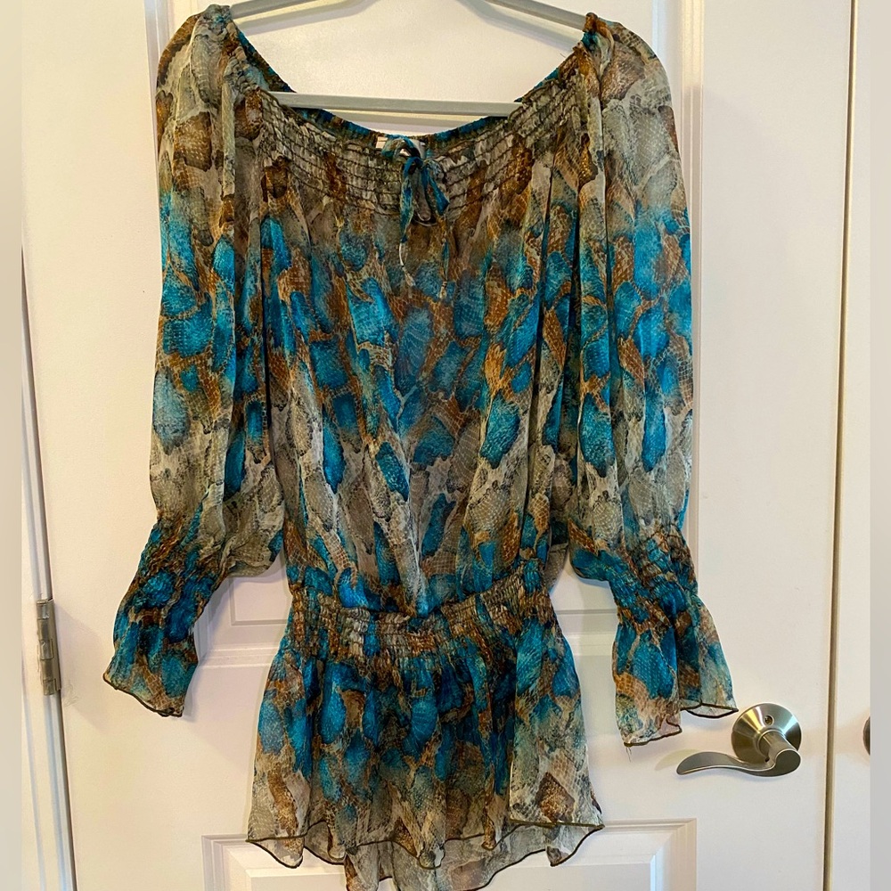 Women’s Long Sleeve Bohemian Blouse Top
Bikini Coverup